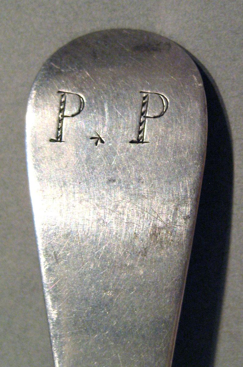 1998.0004.1004 Silver Spoon engraving