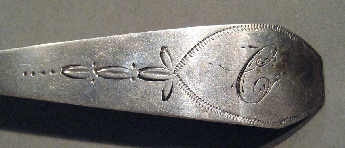 1998.0004.1005 Silver Spoon engraving