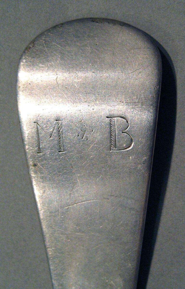 1998.0004.1008 Silver Spoon engraving