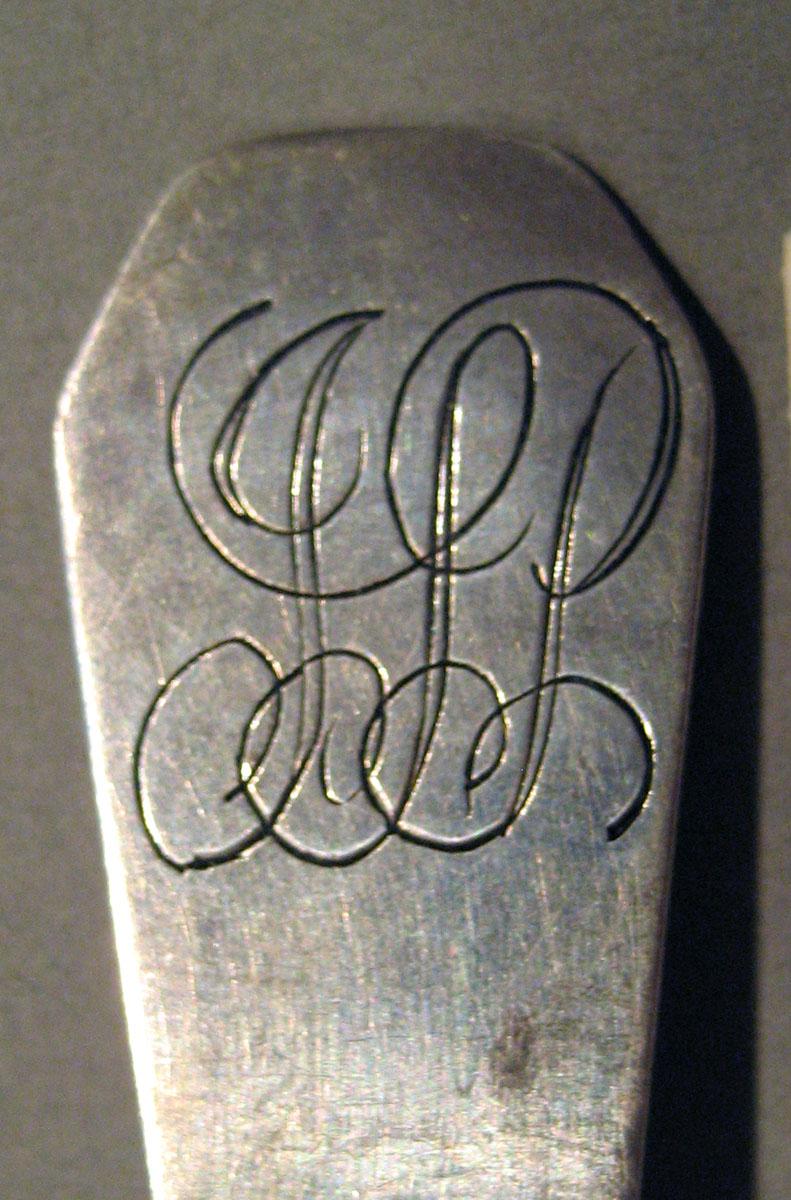 1998.0004.1010.001 Silver Spoon engraving