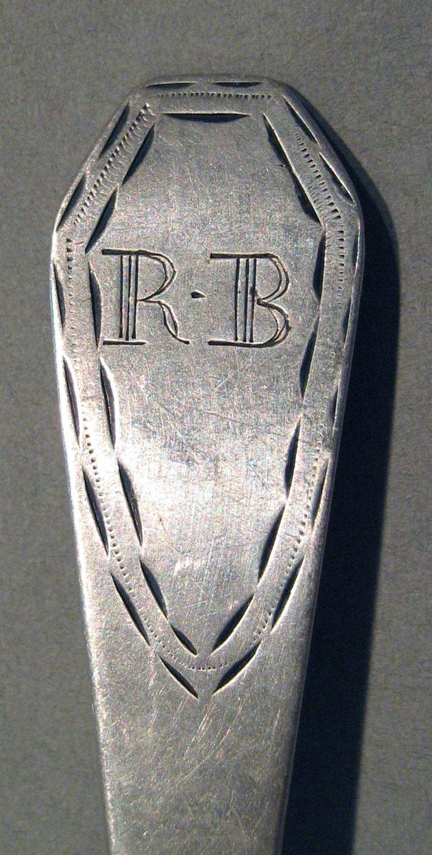 1998.0004.1011 Silver Spoon engraving