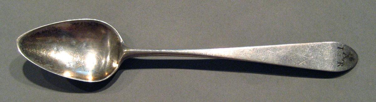 1998.0004.1012 Silver Spoon upper surface