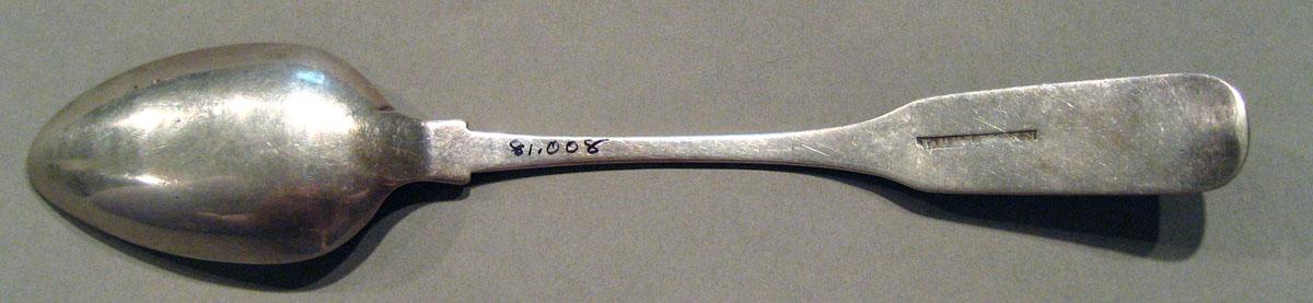 1998.0004.1013 Silver Spoon underside