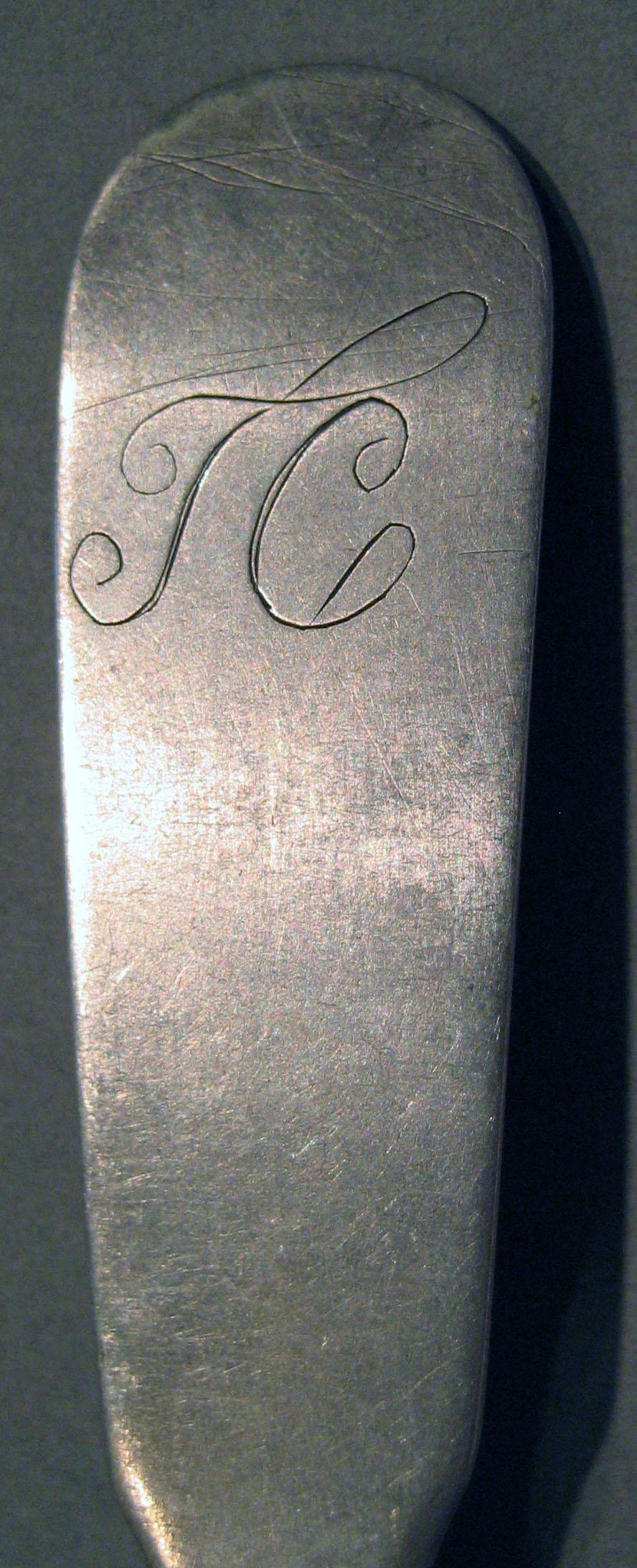 1998.0004.1014 Silver Spoon engraving
