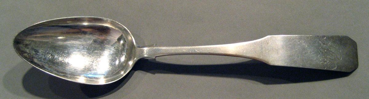 1998.0004.1017 Silver Spoon upper surface