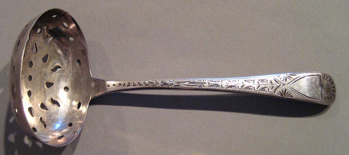 1998.0004.101 Silver Ladle upper surface