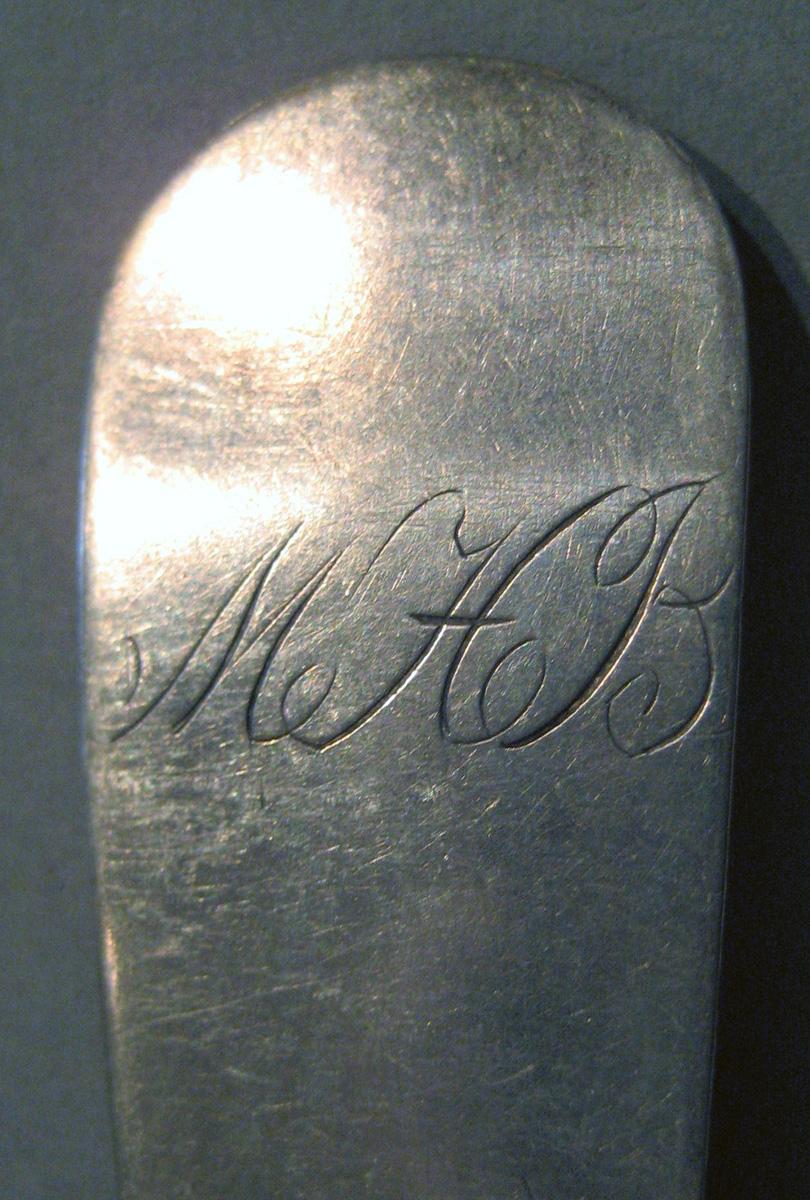 1998.0004.102.003 Silver Spoon engraving