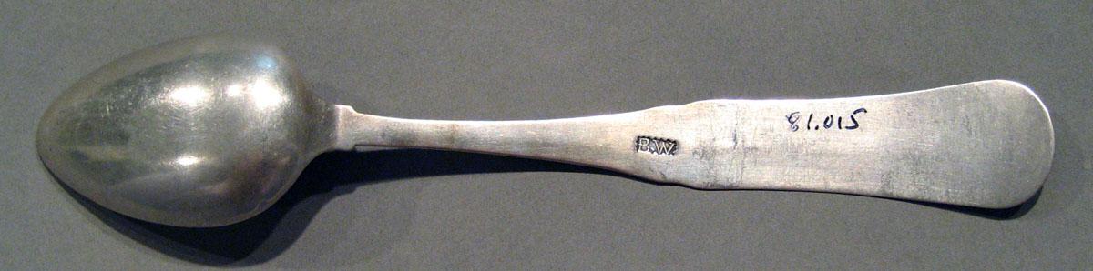 1998.0004.1020 Silver Spoon underside