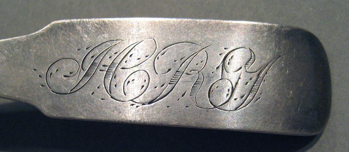 1998.0004.1026.002 Silver Spoon engraving