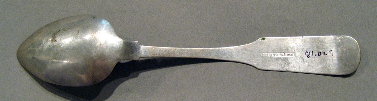 1998.0004.1034.001 Silver Spoon underside