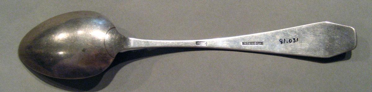 1998.0004.1036 Silver Spoon underside