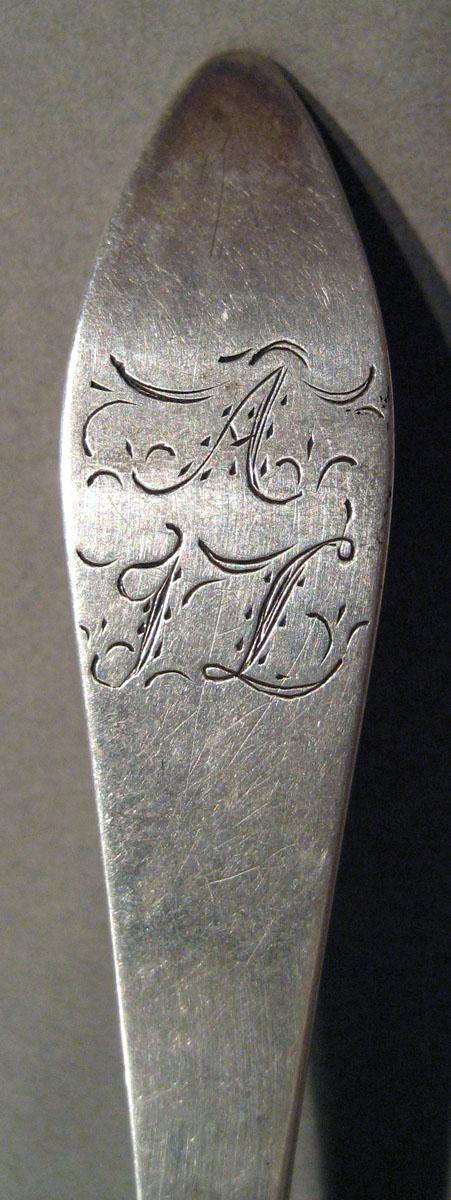 1998.0004.1038 Silver Spoon engraving