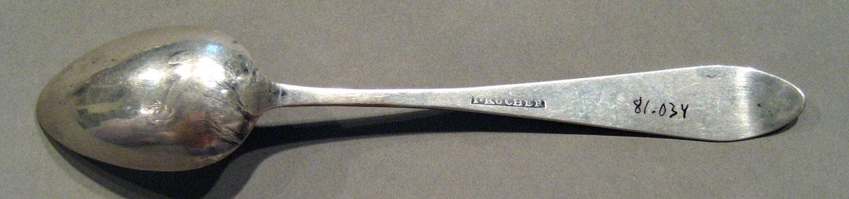 1998.0004.1039 Silver Spoon underside