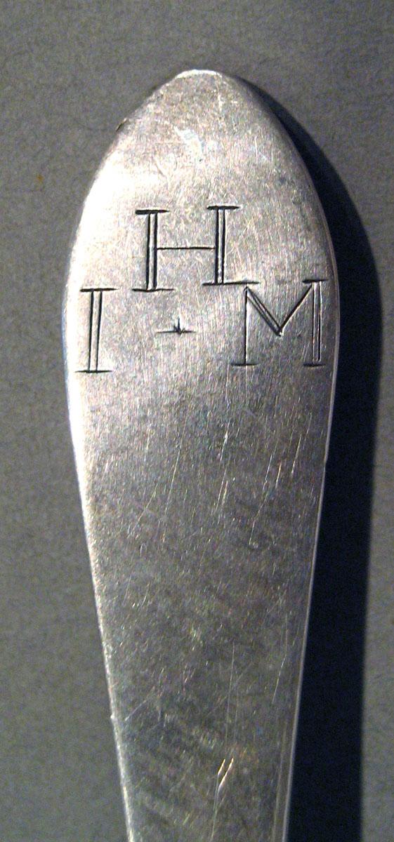 1998.0004.1040 Silver Spoon engraving