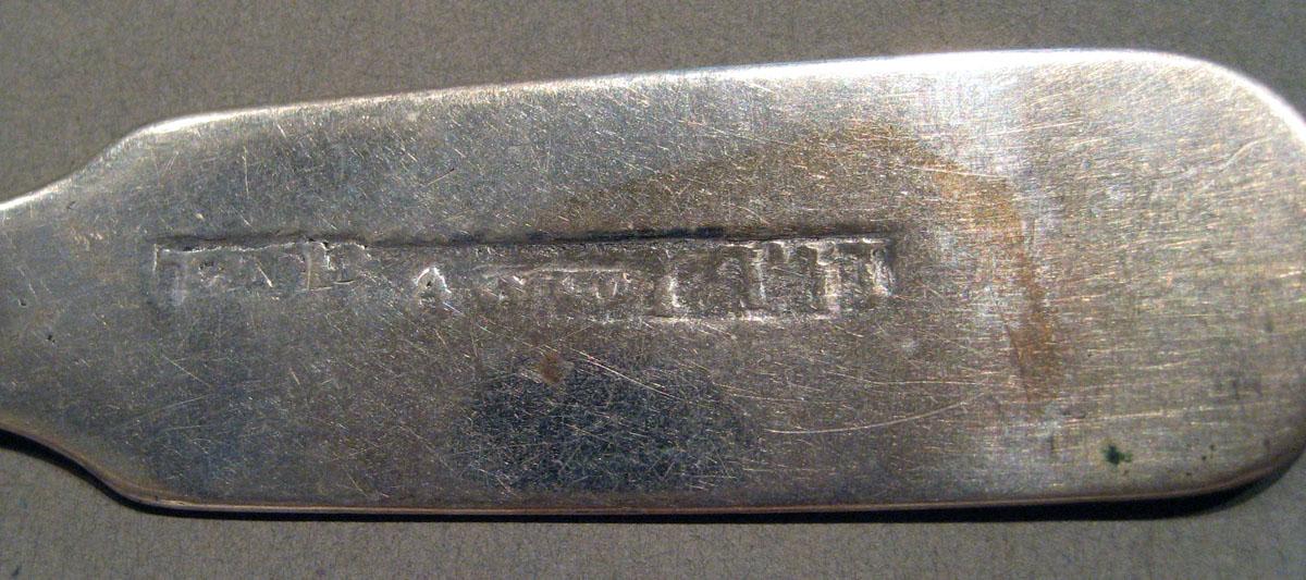 1998.0004.1045 Silver Spoon mark