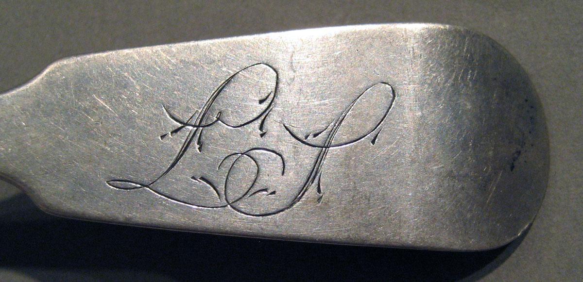 1998.0004.1048 Silver Spoon engraving