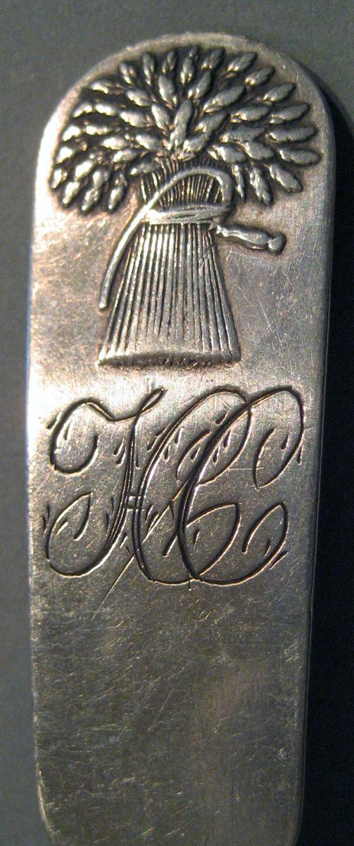 1998.0004.104 Silver Spoon engraving