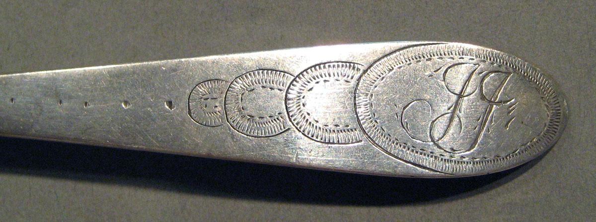 1998.0004.1052 Silver Spoon engraving