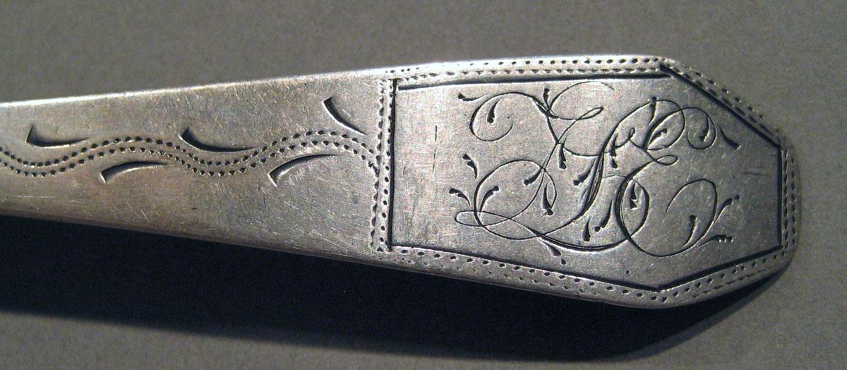 1998.0004.1055 Silver Spoon engraving