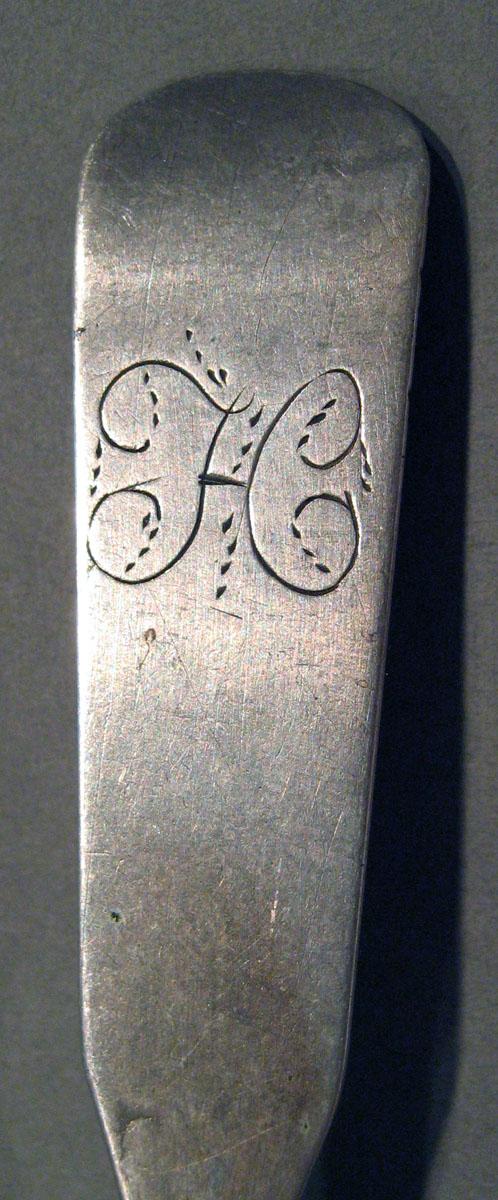 1998.0004.1056 Silver Spoon engraving