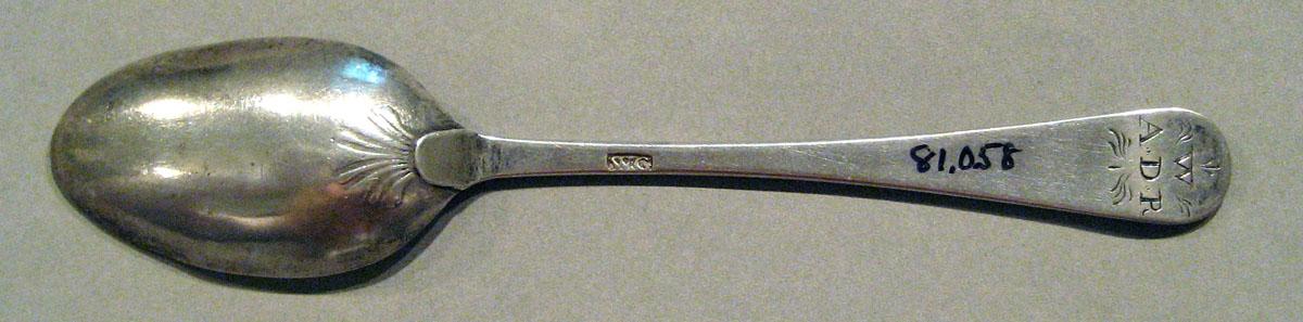 1998.0004.1063 Silver Spoon underside