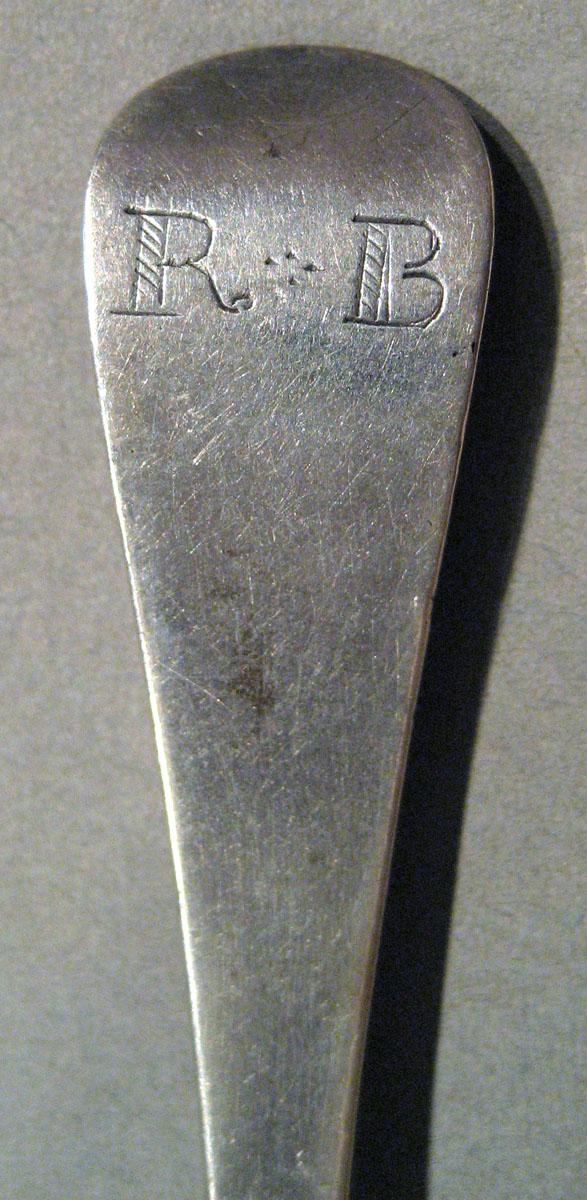 1998.0004.1065 Silver Spoon engraving