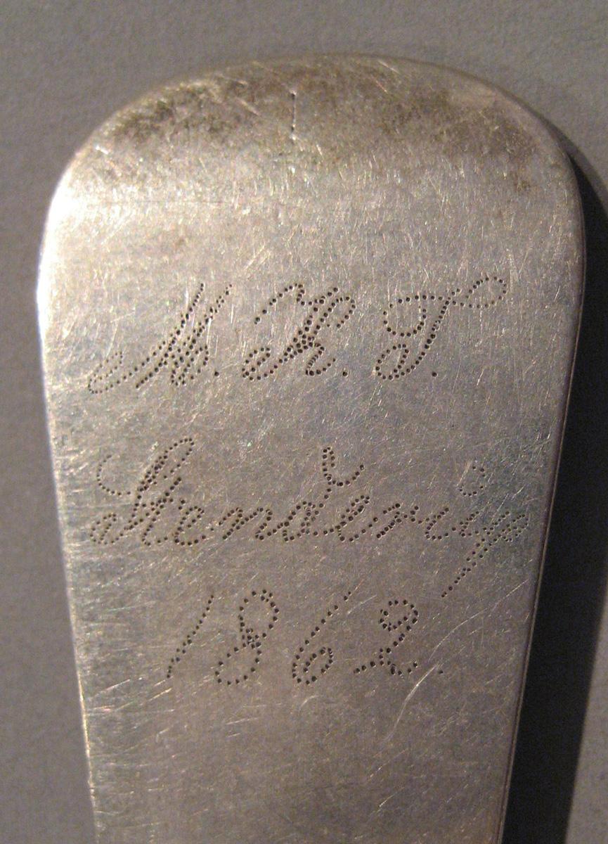 1998.0004.106 Silver Spoon engraving