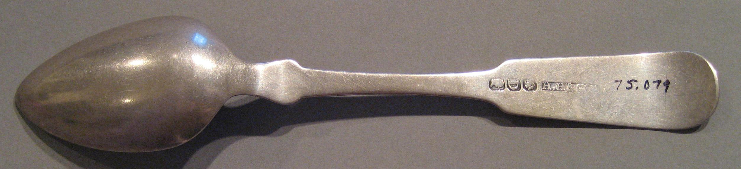 1998.0004.110 Silver Spoon underside