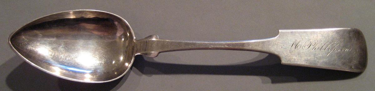 1998.0004.112 Silver Spoon upper surface