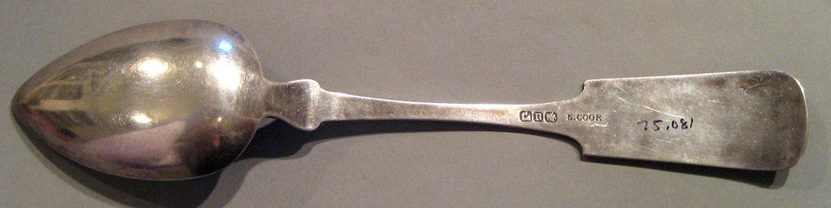 1998.0004.112 Silver Spoon underside