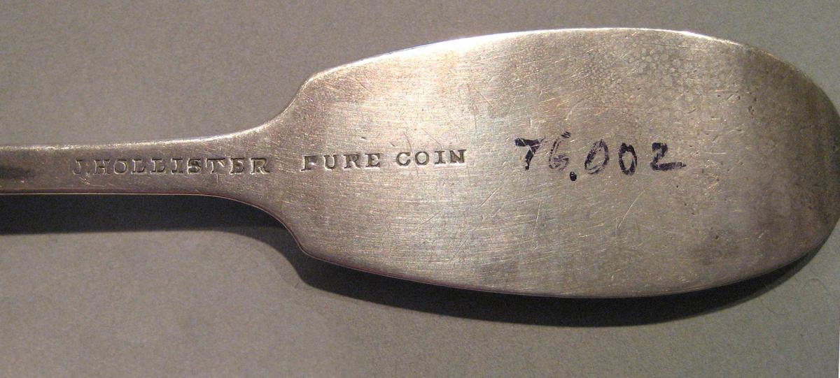 1998.0004.114 Silver Spoon marks