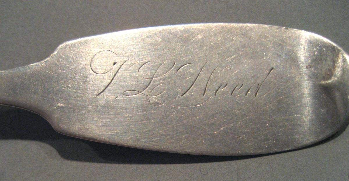 1998.0004.115 Silver Spoon engraving