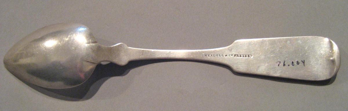 1998.0004.116 Silver Spoon underside