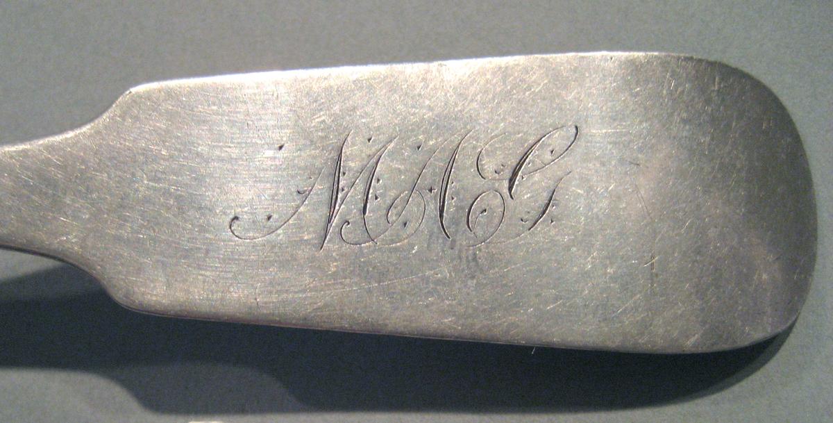 1998.0004.116 Silver Spoon engraving