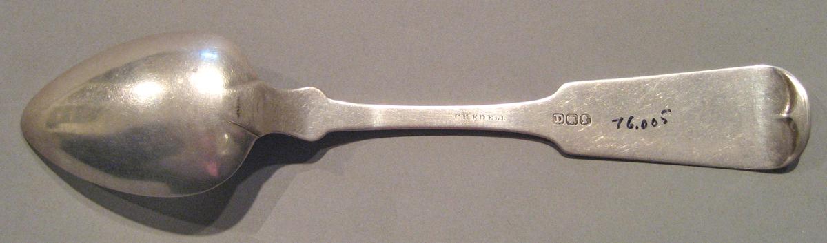 1998.0004.117 Silver Spoon underside