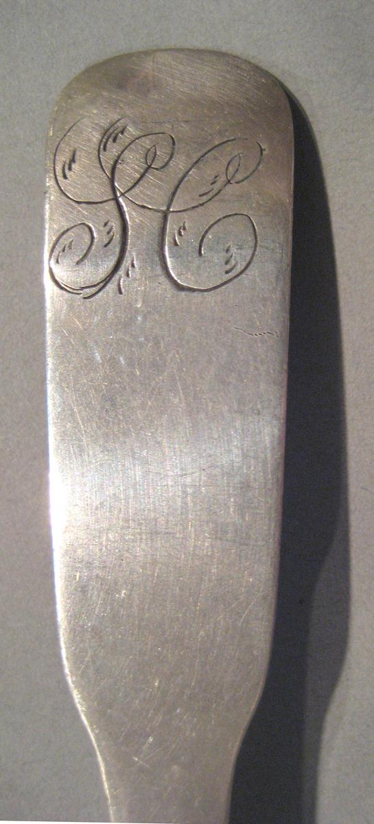 1998.0004.119 Silver Spoon engraving