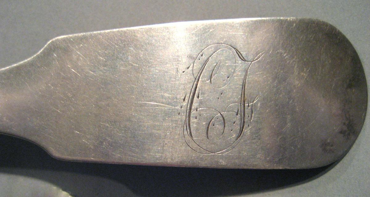1998.0004.121.001 Silver Spoon engraving