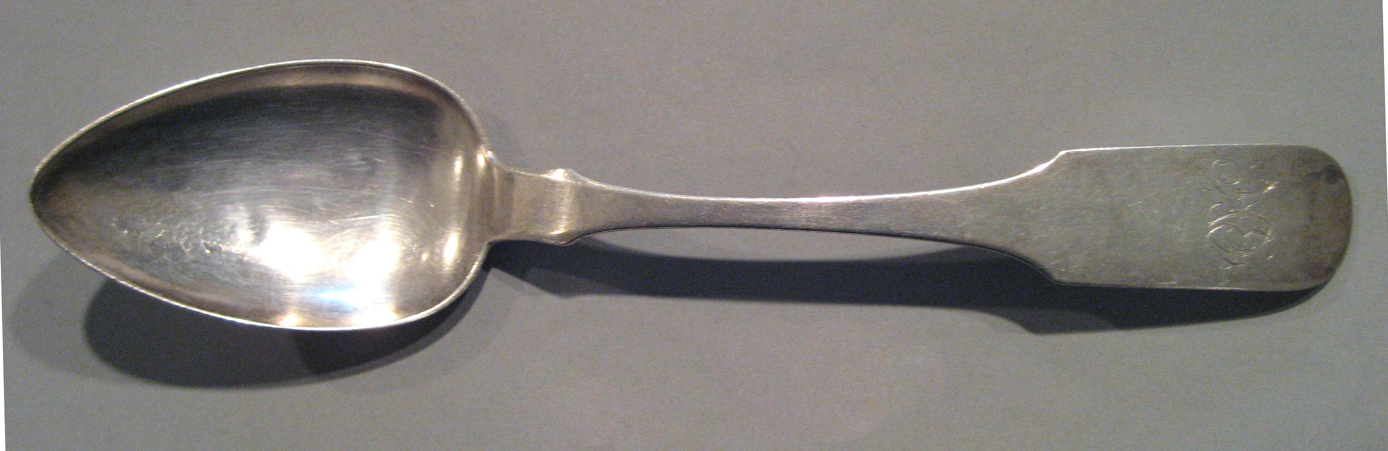 1998.0004.122 Silver Spoon upper surface