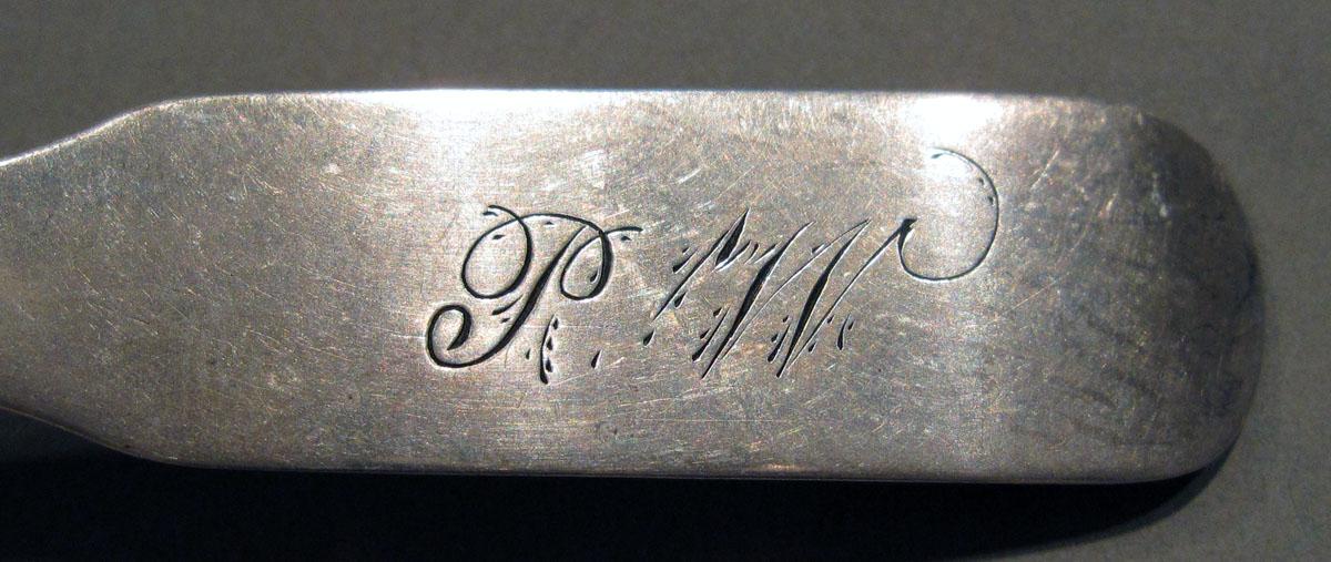 1998.0004.1230 Silver Spoon engraving