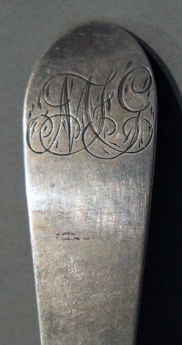 1998.0004.1233.001 Silver Spoon engraving