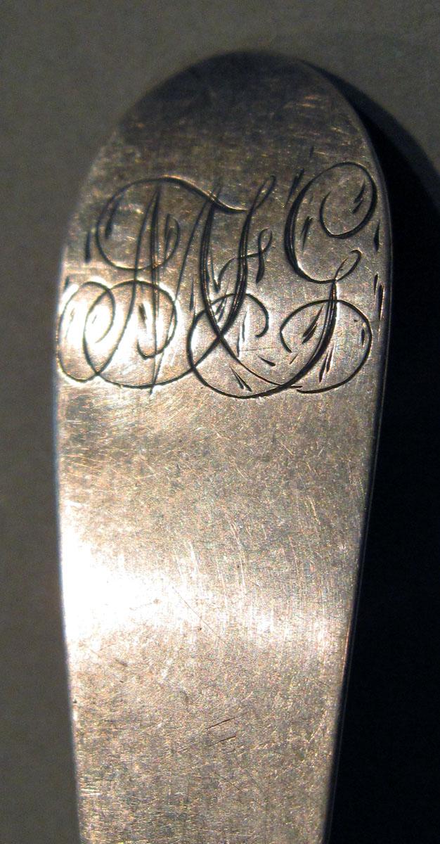 1998.0004.1233.002 Silver Spoon engraving