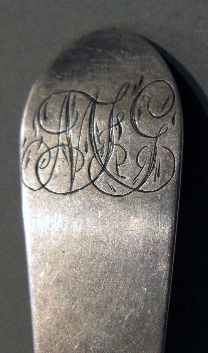 1998.0004.1233.003 Silver Spoon engraving