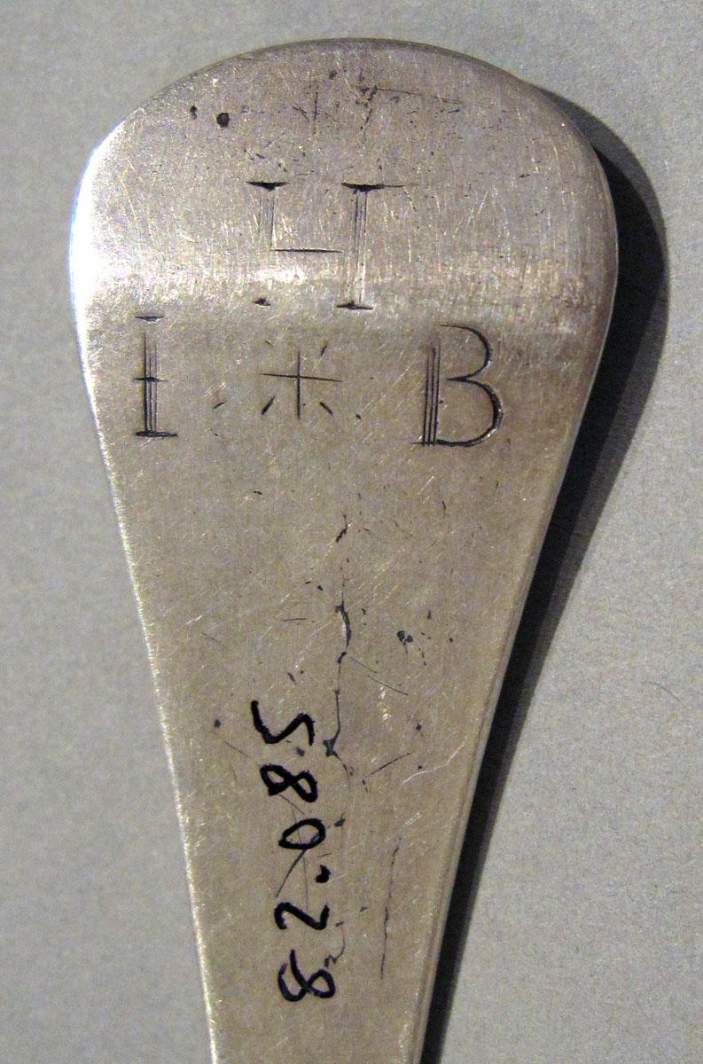 1998.0004.1234 Silver Spoon engraving