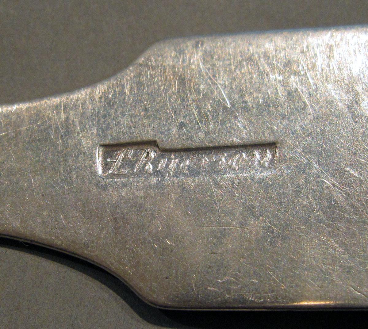 1998.0004.1236 Silver Spoon mark