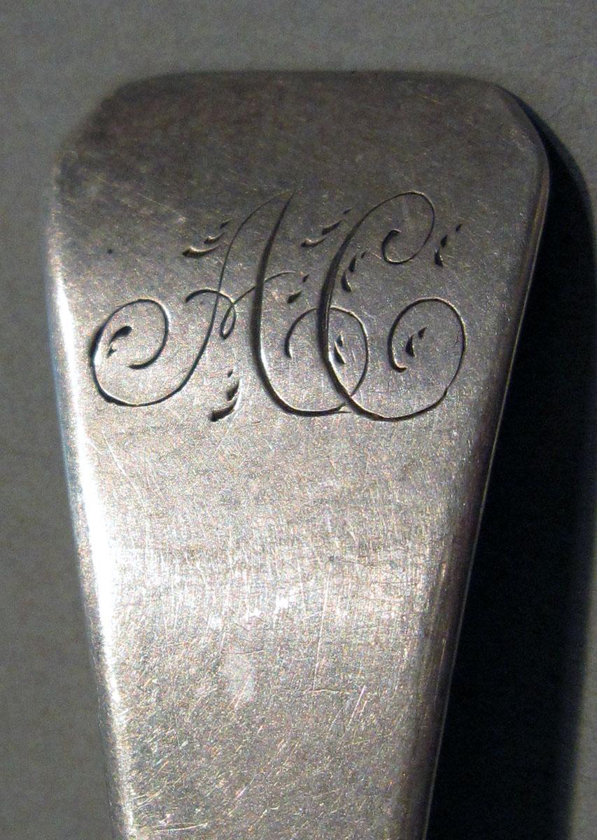 1998.0004.1237 Silver Spoon engraving