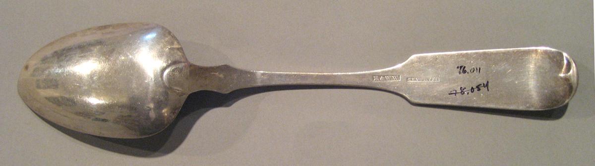 1998.0004.123 Silver Spoon underside