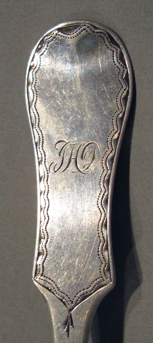 1998.0004.1243 Silver Spoon engraving