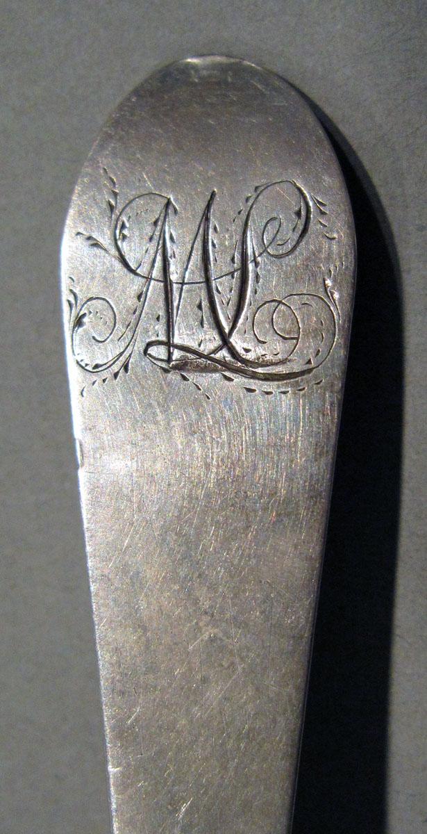 1998.0004.1246 Silver Spoon engraving