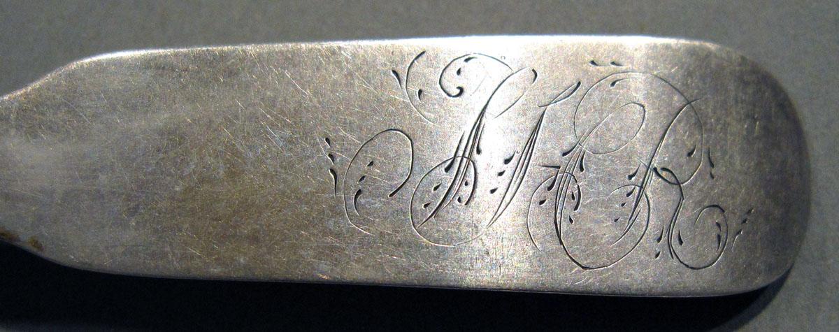 1998.0004.1249 Silver Spoon engraving