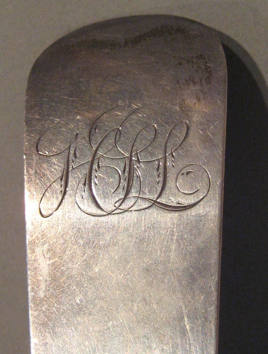 1998.0004.124 Silver Spoon engraving
